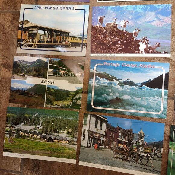 Vintage Postcard Lot – 21 Cards, Alaska & Myrtle Beach, No Writing - Picture 4 of 13
